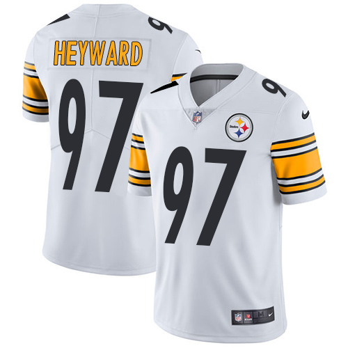 Nike Steelers #97 Cameron Heyward White Men's Stitched NFL Vapor Untouchable Limited Jersey